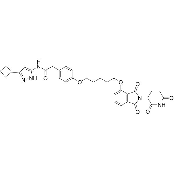 PROTAC CDK9 Degrader-1  Structure